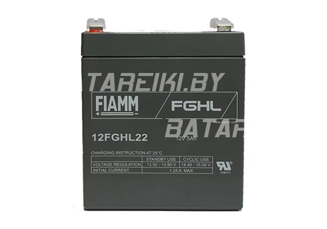 Fiamm 12FGHL22 - 12V 5Ah Battery