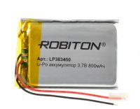 imgАккумулятор Robiton LP383450 3.7В 800mAh