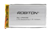imgАккумулятор Robiton LP504368 3.7В 1600mAh
