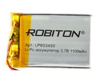 imgАккумулятор Robiton LP603450 3.7В 1100mAh