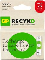 imgАккумулятор GP AAA Recyko 950 - (6шт)