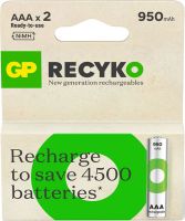 imgАккумулятор GP AAA Recyko 950 - (2шт)