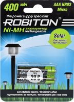 imgАккумулятор Robiton AAA 400 - (2шт)