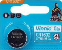 imgБатарейка VINNIC Lithium CR1632 - (1шт)