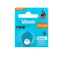 imgБатарейка VINNIC Lithium CR1025 - (1шт)