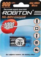 Хиты продаж Аккумулятор Robiton AAA 900 - (2шт)