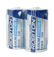 imgБатарейка Robiton Alkaline D LR20 - (2шт)