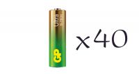 imgБатарейка GP Ultra G-Tech AA 15AU - (40шт)